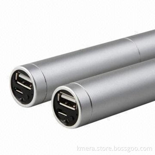 All Aluminum Shell Portable Power Bank with 5,400mAh Capacity LS-B602